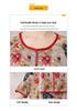 Mom's Summer Chic Short-Sleeve Top & Pants Set - Elegant Casual Two-Piece for Middle-aged and Elderly Women