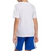 Adidas T-Shirt Letter Print Football Pattern Round Neck Short Sleeve Kids tops KA2962