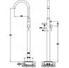 Omnires Mixer Black Y1233BL