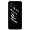 For Oppo Reno15 5G Case 6.59" Cute Cat Balck Edge Soft Silicone Wolf Phone Back Cover For Oppo Reno 15c 5G Protective Lion Funda