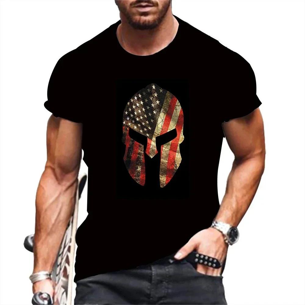 İngilizce Harf Baskılı %100 Pamuk Erkek Tişört, Fitness ve Spor Tişörtü, Yüksek Kaliteli Sokak Stili, Yaz Yeniliği