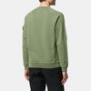 Stone Island Solid Color Pullover Crew Neck Long Sleeve Sweatshirt Men sweatshirt Green 721566060-V0158