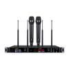 Two-in-One True Diversity Wireless Microphone for Professional Stage, Conference, Outdoor, Indoor, and Entertainment Use