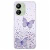 For Xiaomi Redmi 13R 5G/13C 4G/5G/Poco C65 4G/M6 5G Case PVC Butterfly TPU Phone Cover with Screen Film