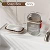 1Pc Portable Soap Dishes Sealed Storage Box Waterproof Travel Home Bathroom Soap Box Outdoor Storage Box Soap Box Organizer Tray