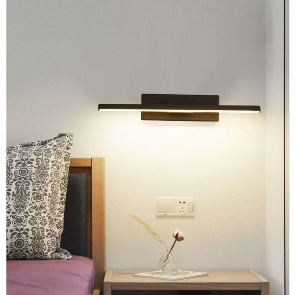 Tricolor Light Rotatable Mirror Lamp Adjustable Wall Sconces Lighting  Indoor Wall Lighting