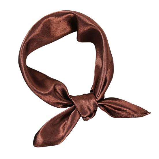 Silk Scarf Soft Breathable Smooth Satin Square Scarf Sun Protection Headscarf Headband Neck Wrap Lightweight Fashion Accessory