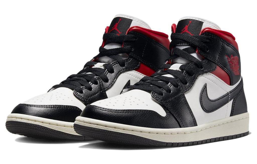 Jordan 1 Mid Gym Red Panda Women's BQ6472-061