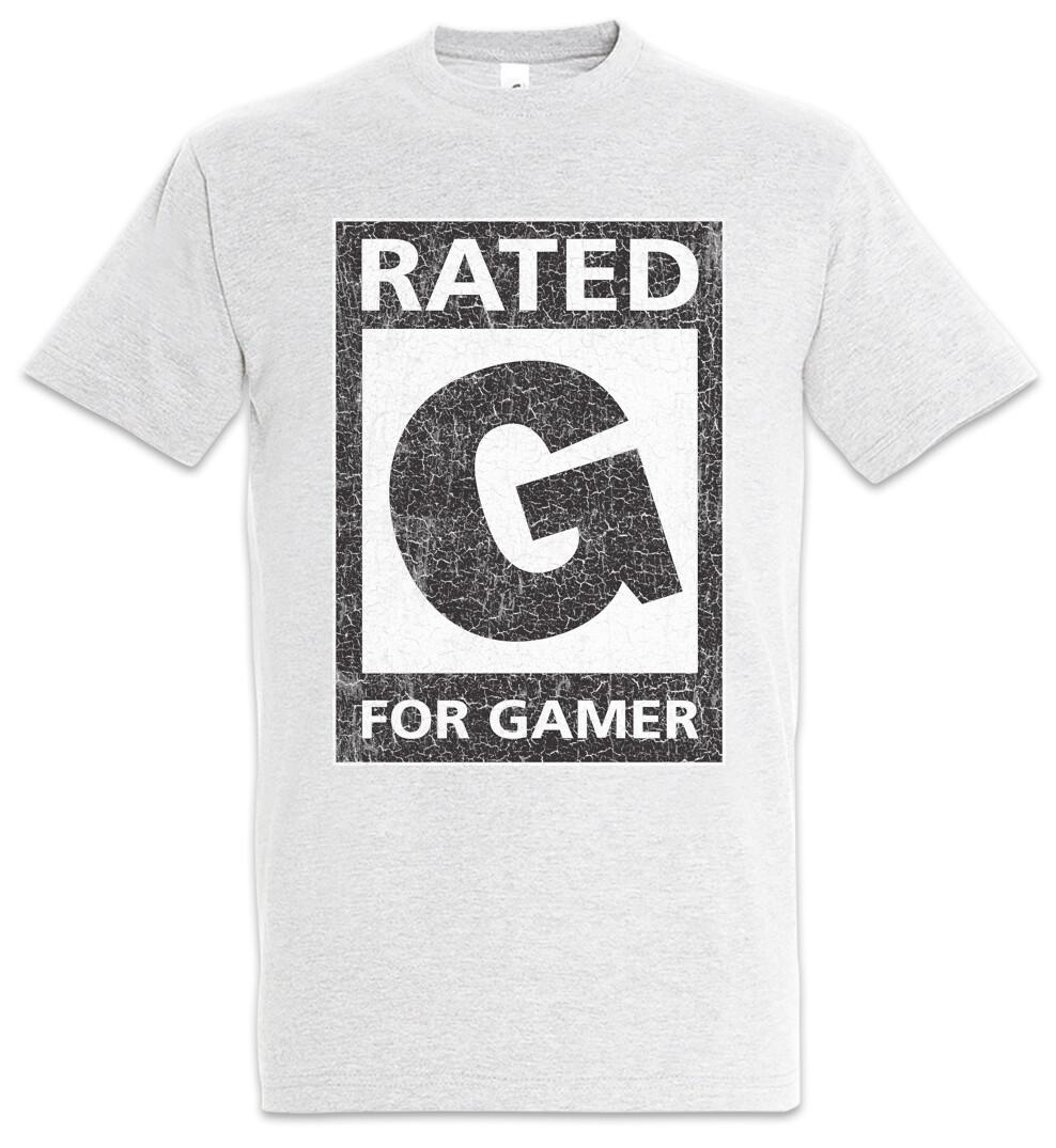 Rated For Gamer T-Shirt Fun Geek Nerd Gaming Games Coder Hacker 3XL