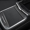 Carbon Fiber Cup Holder Cover Strip Trim Accessories For Dodge Charger 15+