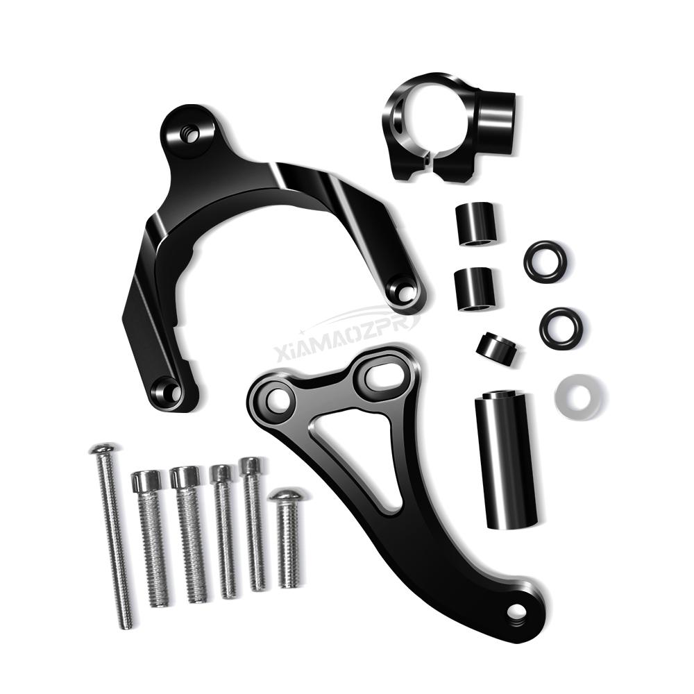 

For GSXS750 GSX-S750 gsx-s750 2017-2021 2022 2023 Accessories Steering Damper Stabilizer Bracket Support Mounting Kit GSXS 750 чорний