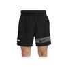 Nike Challenger Flash Logo Lined Sports Casual Shorts Men Shorts Black FN3049-010