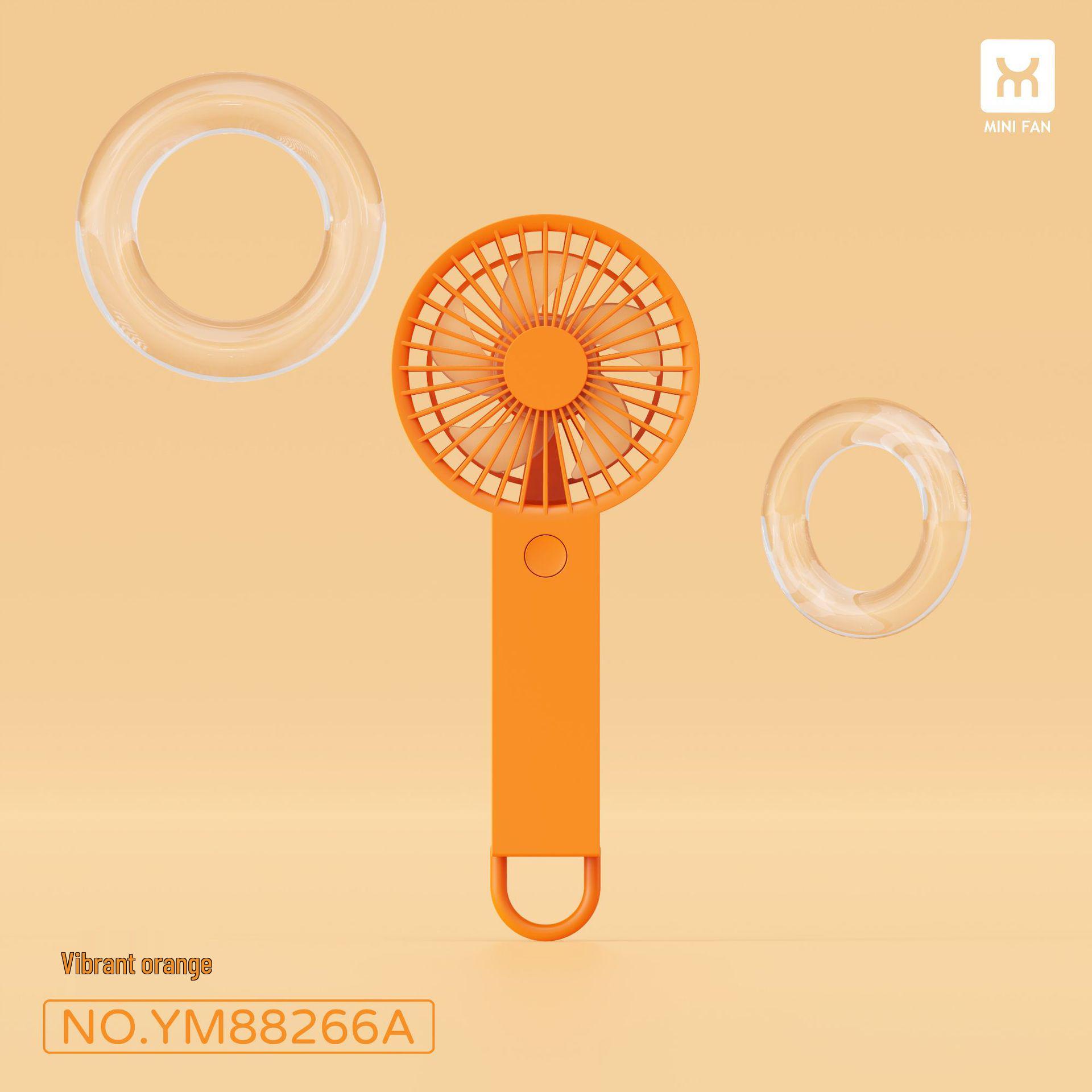 2026 Turbo Handheld Mini Fan: Portable, USB Rechargeable New Version