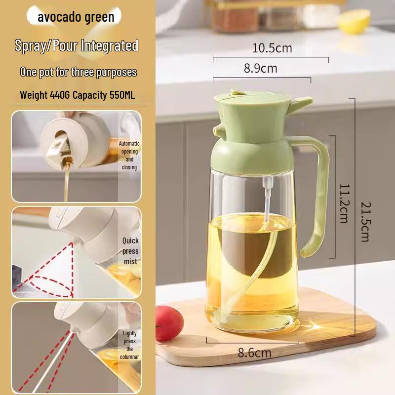 Glass Oil Sprayer and Dispenser