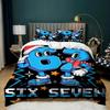 Set Copripiumino Catoon 2/3 Pezzi Divertente 67 Sei Sette Meme Set Biancheria da Letto Decorazione Camera da Letto Singolo Twin Full Size Adulti Ragazzi