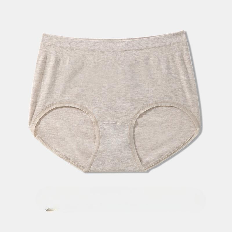 Fashion Summer Sexy Simple High Waist Underwear Comfortable Breathable Soft Skin Friendly Women's Triangle Panties