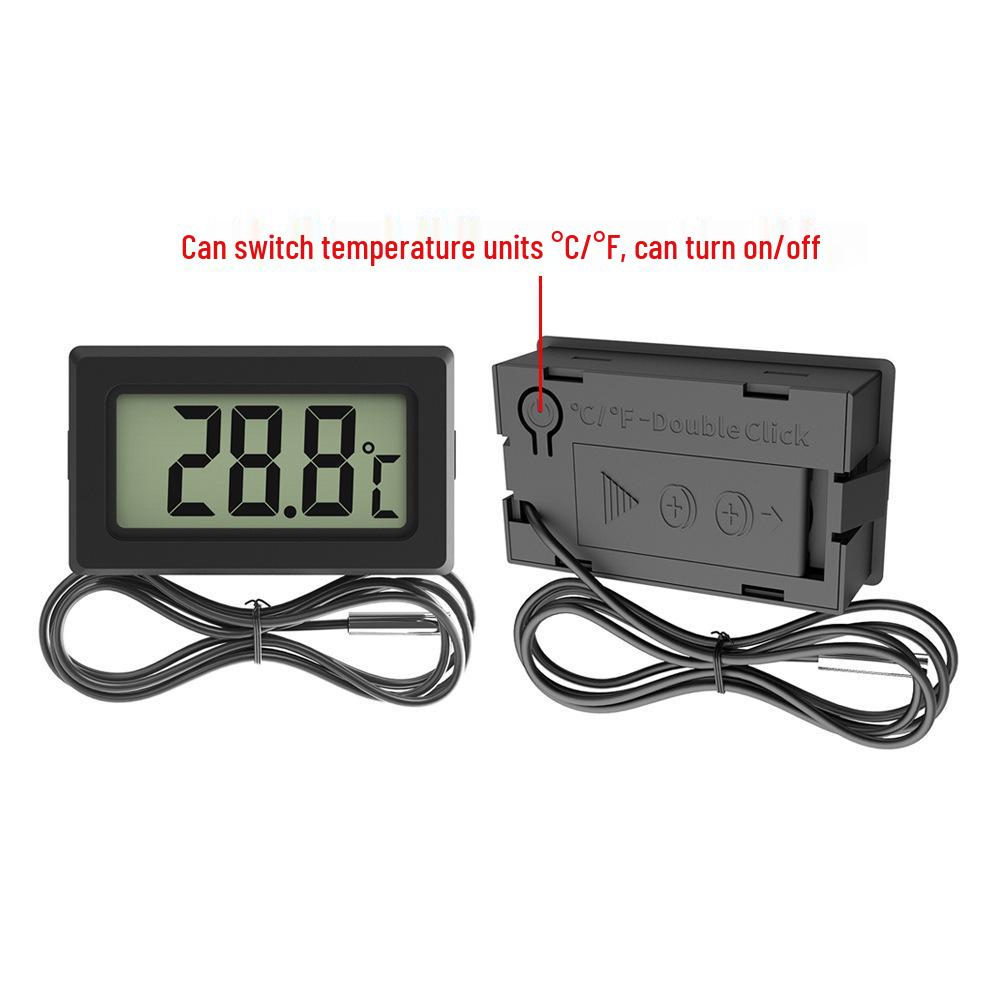Mini Electronic Thermometer & Hygrometer for Incubators, Cigar Boxes, and Reptile Habitats