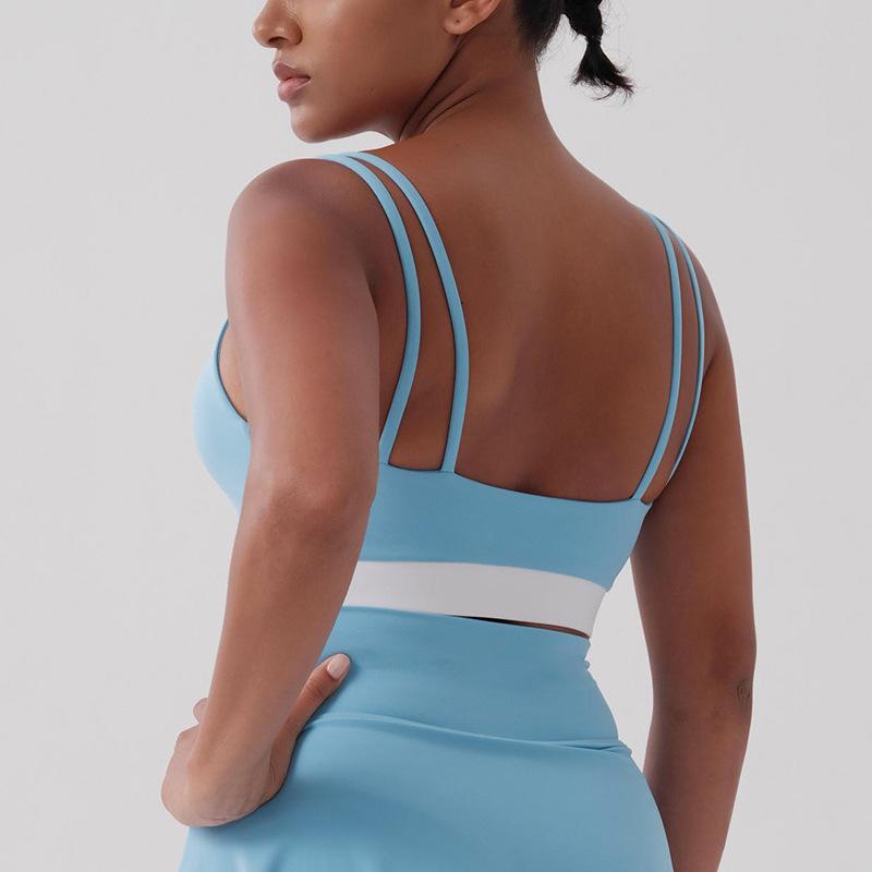 Экологичный Эластичный Спортивный Бюстгальтер для Женщин - Для Йоги, Бега и Фитнеса Medium