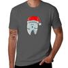 Funny Dentist Christmas Xmas Dental Hygienist Dentists Tooth Santa Tshirt Fitness Training Breathable Tee Tshirt