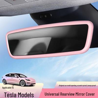 Tesla Model 3/Y Interior Rearview Mirror Silicone Protective Cover