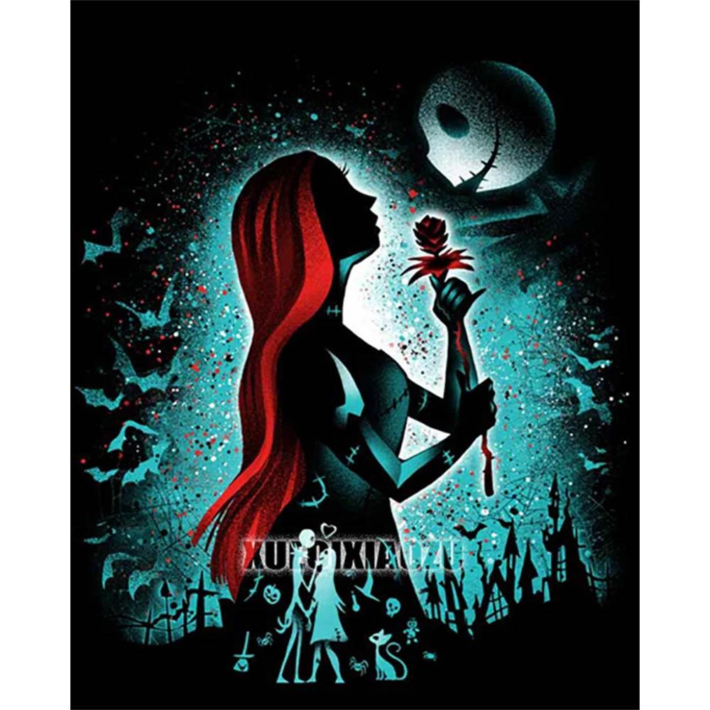 Stitch Diamond Painting Disney Prinzessin 5D DIY Vollrund_Quadrat Mosaik Stickerei Kinderzimmer Dekoration Handgemachtes Geschenk