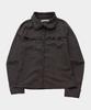 PLACE STUDIO All Day Ruffle Round Collar Check Basic Long Sleeve Blouse Shirt [Black]