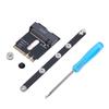 PCI E 4.0 NGFF 2230 A E Key Card Male to Female NVME Extension Adapter with Bracket for SSD 2280 Laptop Mainboard