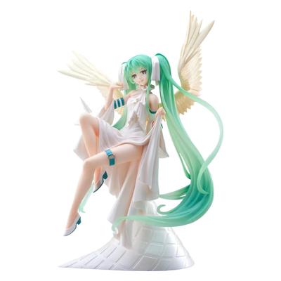 Hatsune Miku Figur Miku Angel Japanische Anime Mädchen PVC Action Figur Spielzeug Statue Sammlung Modell Puppe