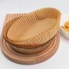 100PCS Air Fryer Disposable Paper Square Round Baking Paper Barbecue Plate NonStick Mat Kitchen Oven Oil Absorbing Paper Tool