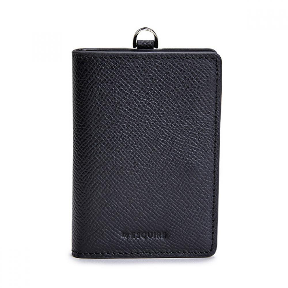 

ESquire ESquire Men S Snap Card Holder Black eicShb022bk EICSHB022BK