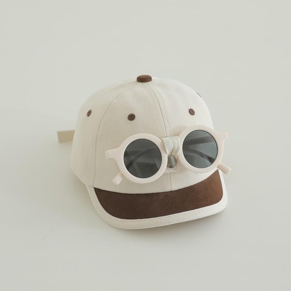 Adjustable Baby Hat Detachable Baseball Cap New Sun Hat Unisex