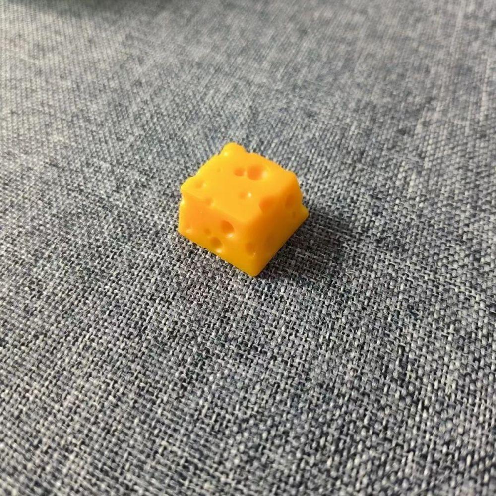 

Персонализированные колпачки для клавиш «Сделай сам», милые резиновые механические колпачки для клавиш для гурманов, универсальные одинарные колпачки для клавиш Тома и Джерри, поперечно-осевые жёлтый