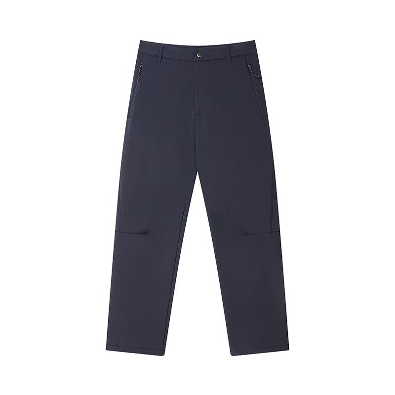 

Kaijia Men s Softshell Fleece-Lined Waterproof Windproof Outdoor Mountaineering Pants 3XL темно-синього кольору