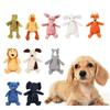 Corduroy Dog Toys For Small Large Dogs Animal Shape Plush Pet Squeaky Puppy