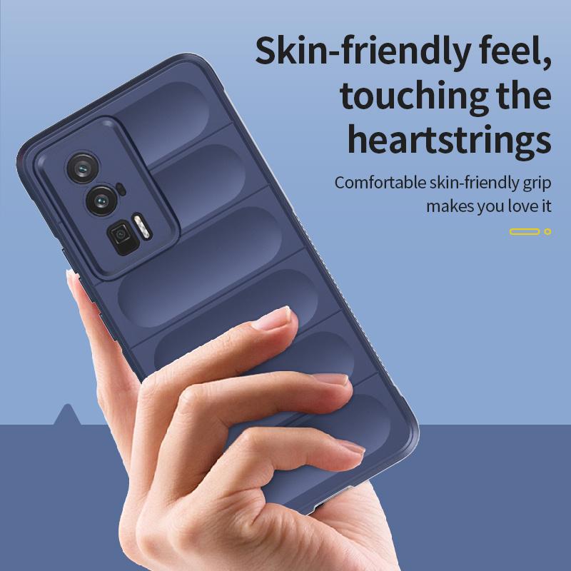 For Poco F5 Pro Case Cover Poco F5 Pro Capa New Shockproof Rubber Armor Bumper Back Soft TPU Fundas Xiaomi Poco F 5 F5 Pro Cover