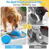 Resin Slow Feeder Dog Bowls Interactive Rolling Ball Puppy Licking Toy Pet Lick Mat  Pet Home Use