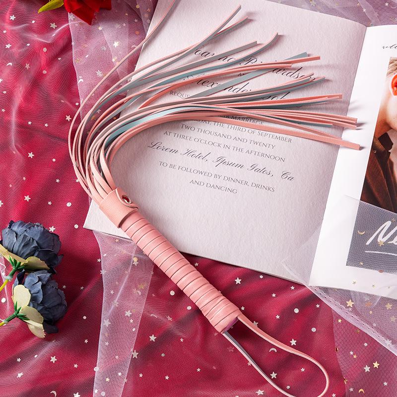 SM Leather Flirting Whip: Erotic Passion Toys for Couples