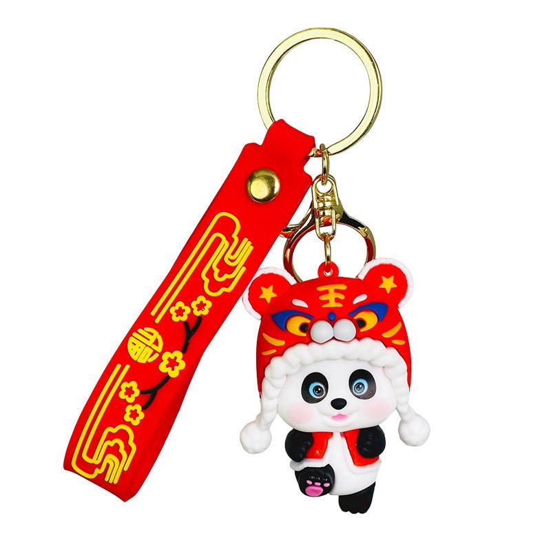 Adorable Style Chinese Panda Keychain Cute Cartoon Bag Charm Perfect Gifts For