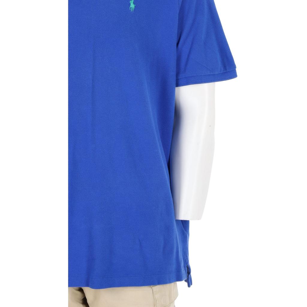 Seconde vie - Polo manches courtes Homme Bleu - Très bon état