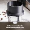 Espresso Dosing Funnel Plastic Construction Coffee Portafilter Accessory Easy Maintenance Ergonomic Brewing Aid