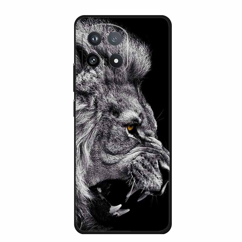 Coque For Vivo iQOO 15 5G Case 6.85" Animal Lion Tiger Cats Soft Silicone TPU Back Cover For Vivo iQOO 15 2025 Phone Cases Shell