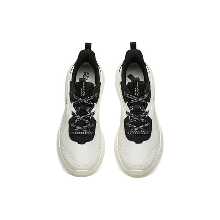 ANTA Running Collection Running Shoes Women's Low top Ivory White/Black 922235588-3