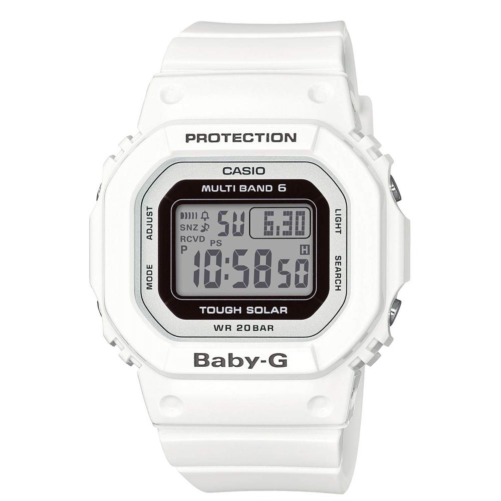 

[Casio] Часы-радио Baby G с солнечной подсветкой EL BGD-5000-7JF Белый