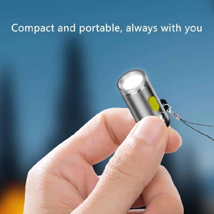 Convenient Type C Mini Flashlight Without Battery Providing Bright LED Light For Outdoor Camping Light LED Torches