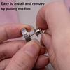5 Pcs Magnetic Curtain Buckles Curtain Closure Heart-shaped Buttons Detachable