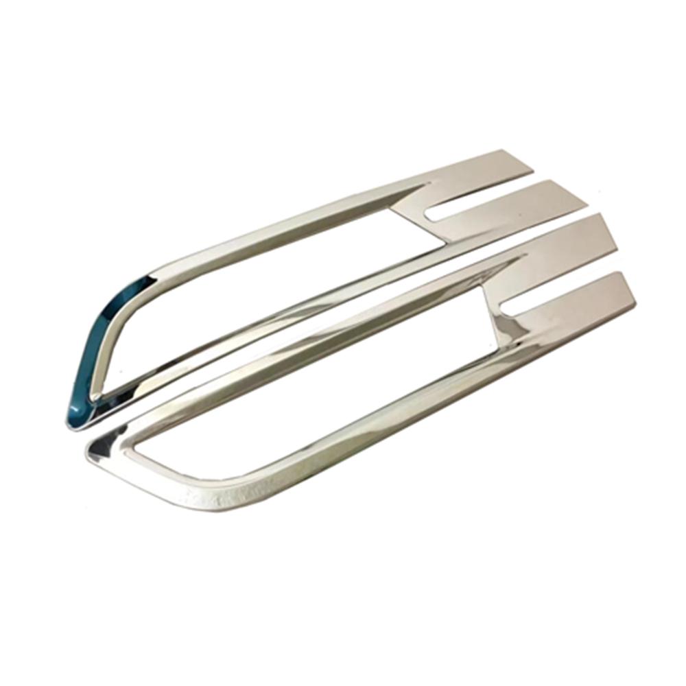 Front Fog Light Eyebrow Lamp Frame Cover Trim Panel Stick For VW Passat B8 Variant Alltrack 2015 2016 2017