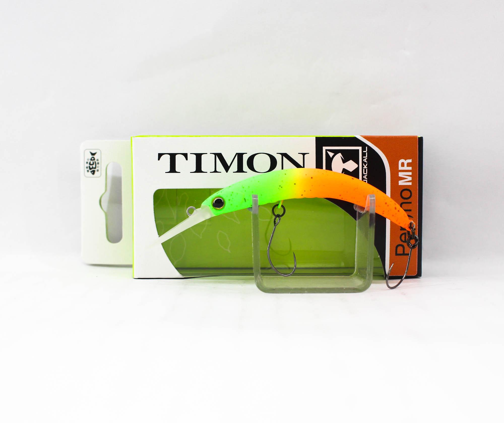 

Jackall Timon Pepino MR 56 mm Floating Lure Tackey Tropical Glo (6430)