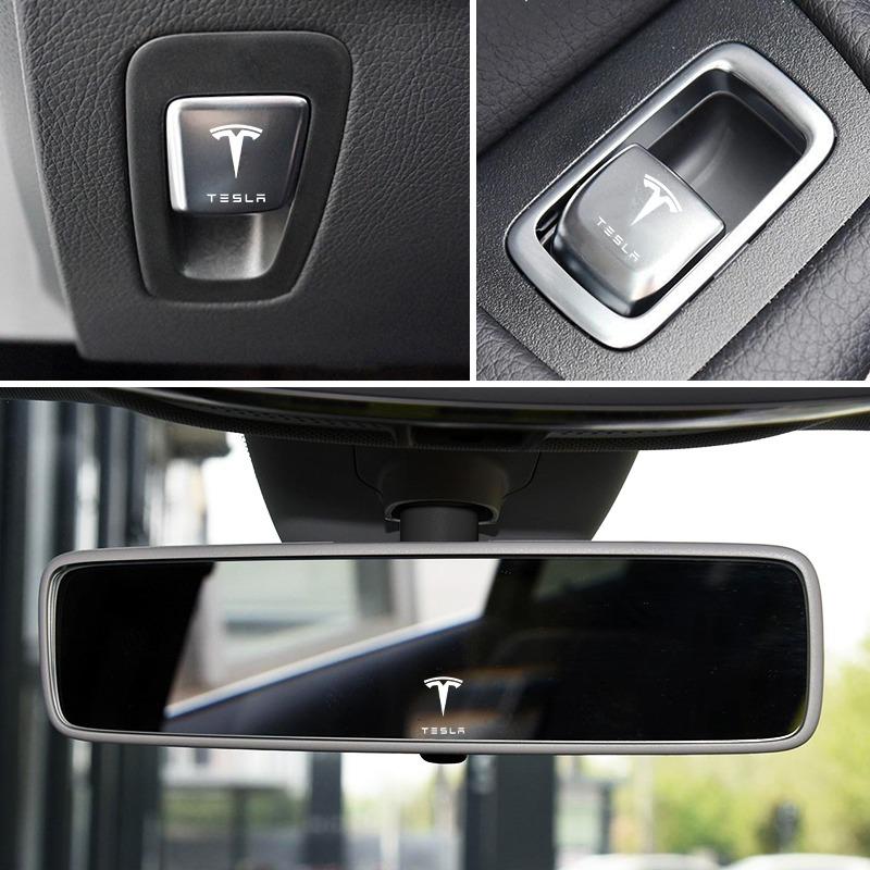 Car Window Lift Button Sticker Steering Wheel Decal Car Styling For Tesla Model S Model X Model Y Cybertruck Model 3 Model Y