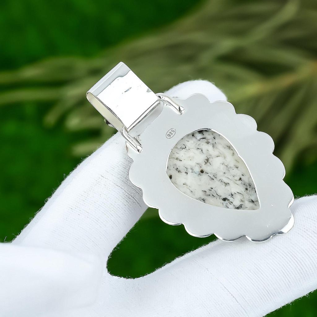 Gift For Women Jewelry Pendant 925 Sterling Silver Natural K2 Jasper Gemstone