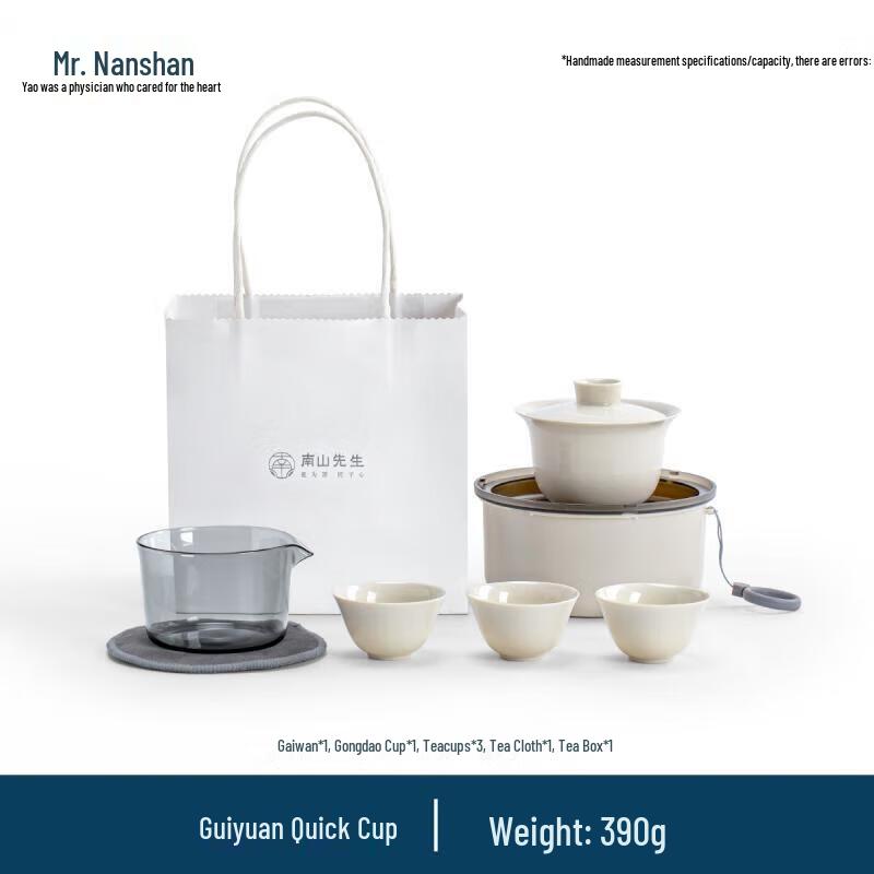 

Nanshan Guiyuan Ceramic Travel Tea Set